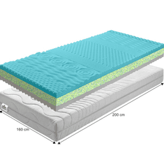KONDELA Matrace, pěnový, 160x200, BE KATARÍNA 10 NEW