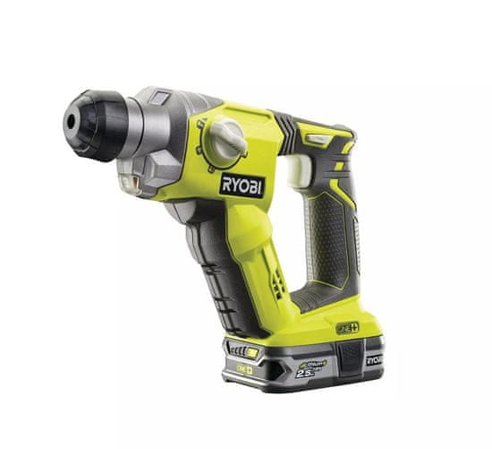 RYOBI Aku. Příklepová vrtačka r18sds-125s sds+ 18v 1*2,5ah one+