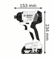 Bosch Akumulátorový rázový klíč gdr 180-li 2*2,0 ah