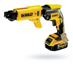 DeWalt Akumulátorový šroubovák na sádrokarton xr 18v 2*5.0ah li-lon+dcf6201