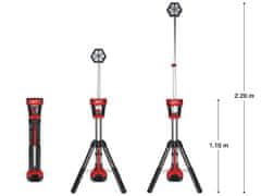 Milwaukee Akumulátorová stojanová lampa led m18sal-0