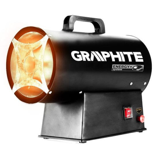 Graphite Plynový ohřívač 15kw, 18V akumulátorová verze, bez akumulátoru.