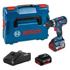 Bosch Akumulátorová vrtačka/šroubovák. Rázový utahovák gsb 18v-60c 2*5.0ah l-boxx