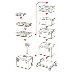 Qbrick Skříňka na nářadí qbrick one 350 vario