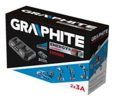 Graphite Duální nabíječka pro baterie energy+