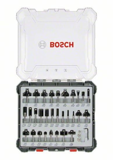 Bosch Sada nožů 30 ks. 8mm stopka