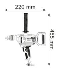 Bosch Vrtačka gbm 1600 re 850w