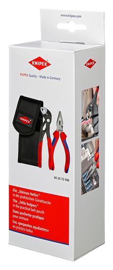 Knipex Sada mini kleští v pouzdře na opasek 2ks.