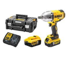 DeWalt Rázový klíč xr 1/2'' 18v 2*5.0ah + kufr