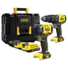 Stanley Sada sfmcd715+sfmcf810b 18v v20 2*2.0ah