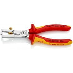 Knipex Kleště na odizolování vodičů s nůžkami na kabely 180 mm