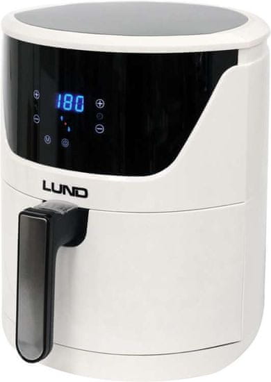 Lund Fritéza bez tuku 5,7l 1800w led bílá