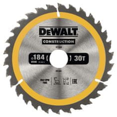 DeWalt Kotoučová pila na dřevo 184/30 mm, 30 zubů