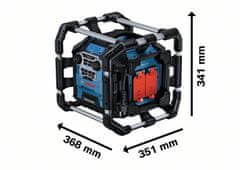 Bosch Akumulátorové rádio gpb 18v-5 sc dab+ 0*ah