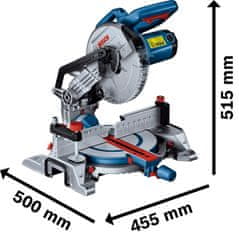 Bosch Úkosovací stroj 1300w gcm 216 laserové ukazovátko