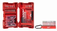 Milwaukee Sada bitů a vrtáků 55 el. + karabina