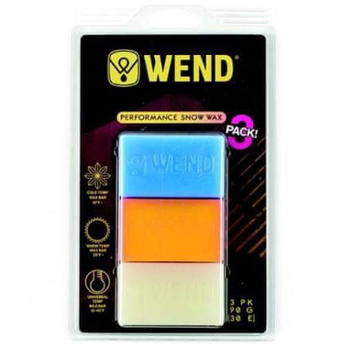 WEND Vosk na lyže WEND Snow Combo Clam 3 PACK