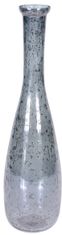 H & L Skleněná váza Bubble 39cm, šedá A44330400