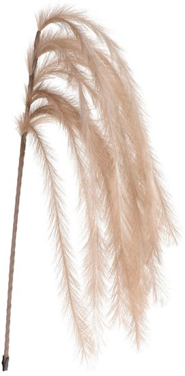 H & L Umělé dekorativní peří Feather 130cm, béžová