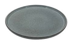 SIAKI Mělký kameninový talíř GREY STONE 26 cm, šedý Q91000051