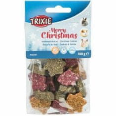 Kraftika Xmas cookies, vánoční sušenky pro hlodavce, 100 g