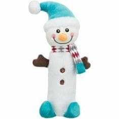 Kraftika Xmas snowman, plyšový sněhulák s pet lahví uvnitř, 38 cm