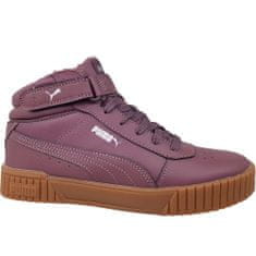 Puma Boty vínově červené 38.5 EU Carina 20 Mid Wtr