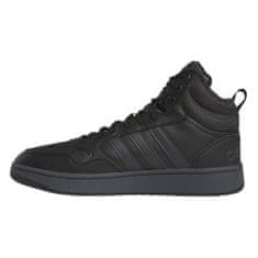 Adidas Boty černé 42 2/3 EU Hoops 30 Mid Wtr