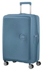 American Tourister Cestovní kufr na čtyřech kolečkách. SOUNDBOX SPINNER 67 EXP Stone Blue