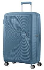 American Tourister Cestovní kufr na čtyřech kolečkách. SOUNDBOX SPINNER 77 EXP Stone Blue