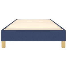 Petromila Box spring postel modrý 100 x 200 cm textil