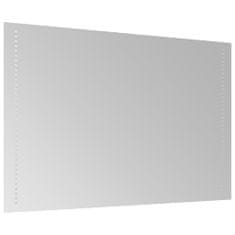 Greatstore Koupelnové zrcadlo s LED osvětlením 90 x 60 cm