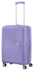 American Tourister Cestovní kufr na čtyřech kolečkách. Soundbox SPINNER 67/24 EXP TSA Lavender