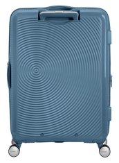 American Tourister Cestovní kufr na čtyřech kolečkách. SOUNDBOX SPINNER 67 EXP Stone Blue