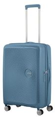 American Tourister Cestovní kufr na čtyřech kolečkách. SOUNDBOX SPINNER 67 EXP Stone Blue