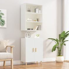 Greatstore Skříň highboard bílá kompozitní dřevo