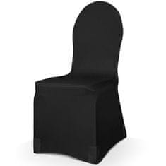 PartyDeco POTAH na židli elastický černý 1ks