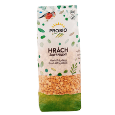 ProBio Hrách žlutý půlený BIO 500 g