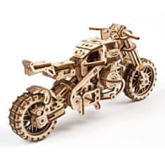 InnoVibe Ugears 3D puzzle Motorka s vozíkem 380 kusů