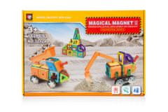 InnoVibe Magnetická stavebnice Magical Magnet - 162 dílů