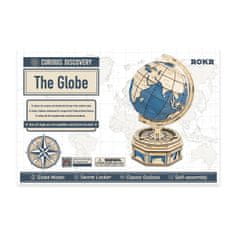InnoVibe Globus - 3D dřevěná stavebnice
