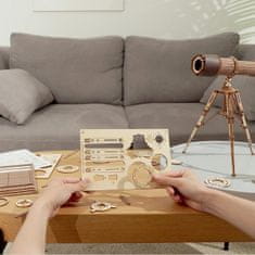 InnoVibe Dalekohled - 3D dřevěná stavebnice