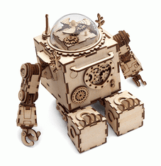 InnoVibe Orpheus - robotická hrací skříňka - 3D dřevěná stavebnice