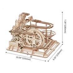 InnoVibe Kuličková dráha Parkour - 3D dřevěná stavebnice