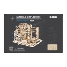 InnoVibe Kuličková dráha Marble Explorer - 3D dřevěná stavebnice