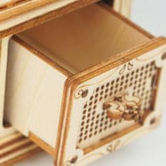 InnoVibe Vintage Gramofon - 3D dřevěná stavebnice