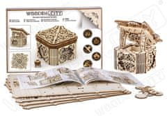 InnoVibe Wooden City 3D puzzle Tajemná schránka 176 dílů