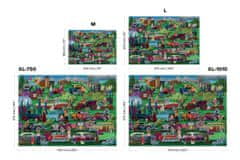InnoVibe Wooden City Dřevěné puzzle Veteráni 2v1, 505 dílků EKO