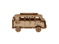 InnoVibe Wooden City 3D puzzle Superfast Minibus Retro