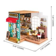 InnoVibe Šimonova kavárna - DIY Miniaturní kavárna v domečku pro panenky